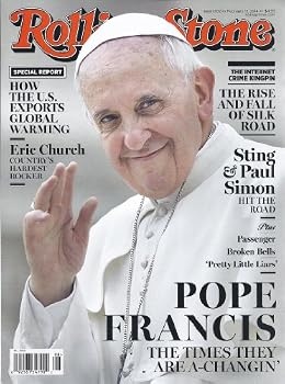 Single Issue Magazine Rolling Stone Magazine (February 13, 2014) Pope Francis Cover Book