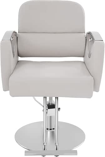 Salon Chairs for Hair Stylist 32.3-36.2In Adjustable Height Barber Chair