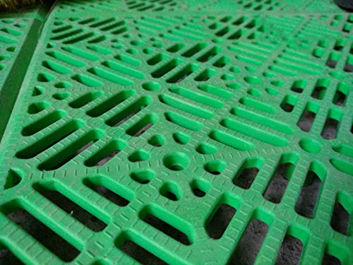 ANTIHUMEDADES Suelo Polipropileno en Losetas de Plástico (Verde)