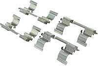 Vista 5 de Juego de pastillas de freno de disco delantero compatible con Chevrolet Aveo 2004 2005 2006 2007 2008 2009 2010 2011 2012 2013 2014 2015 2016 2017