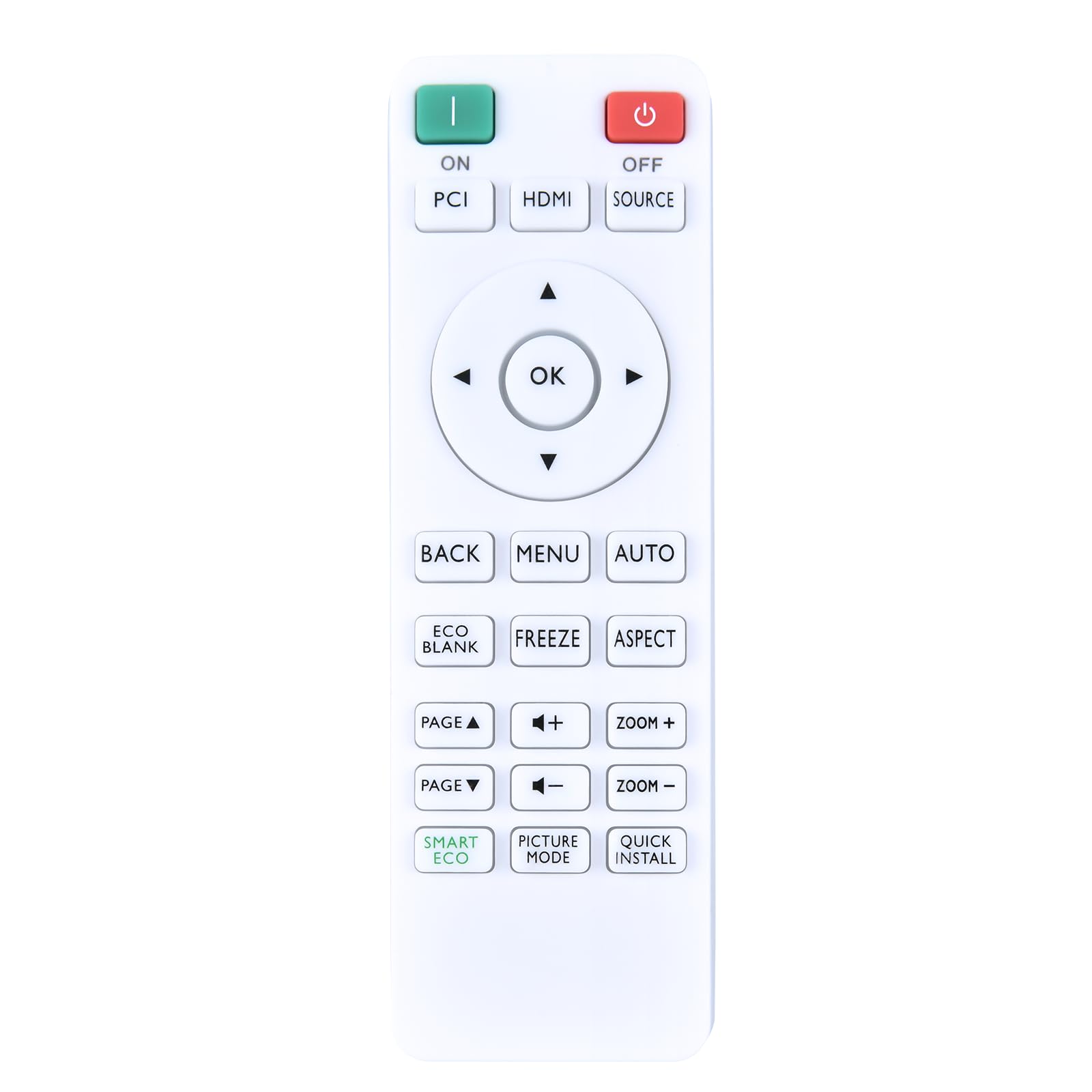 Télécommande pour vidéoprojecteur professionnel BenQ WXGA (MW560C MW560 MX560), pour projecteur professionnel DLP Full HD (MH5005)