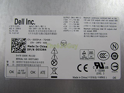 Fuente de poder Intel 265 W ATX12V para PC miniatura 2
