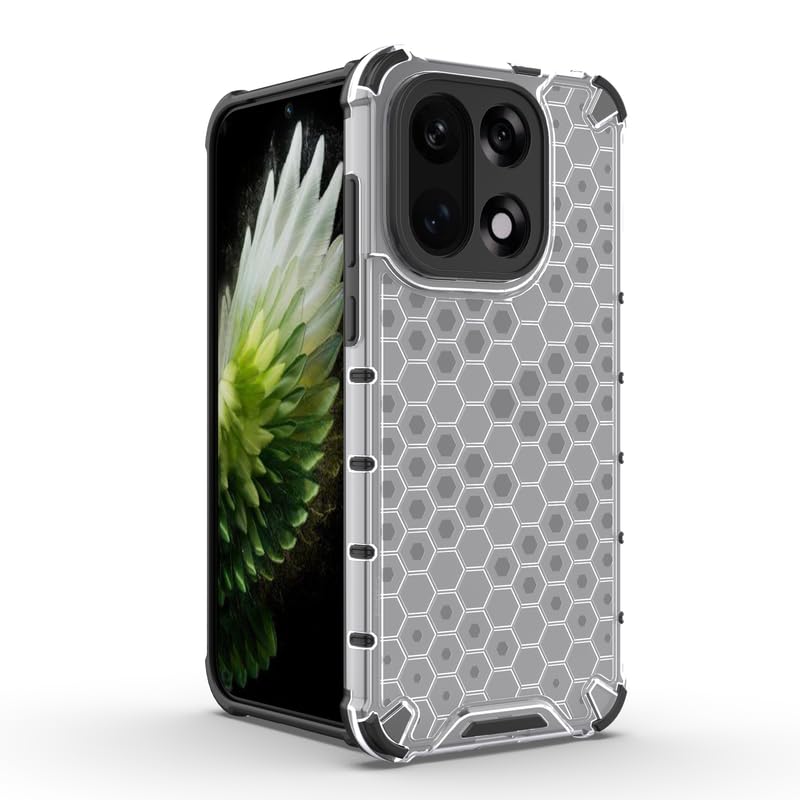 Image of Plastic Bumper Back Case Cover for OnePlus 15 5G (Transparent)
