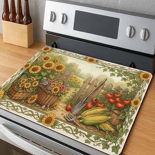 Housse pour cuisinière électrique lavable et imperméable