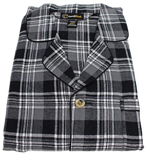 Casual Trends Classical Sleepwear Men’s 100% Cotton Flannel Pajama Set,4