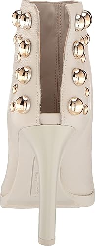Miniatura 3 de KARL LAGERFELD womens Bonnie Peep Toe Bootie With Jewel Embellishments