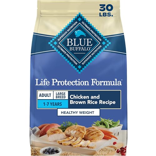 Blue Buffalo Life Protection Formula Chicken & Brown Rice Healthy Weight Large Breed Adult Dry Dog...