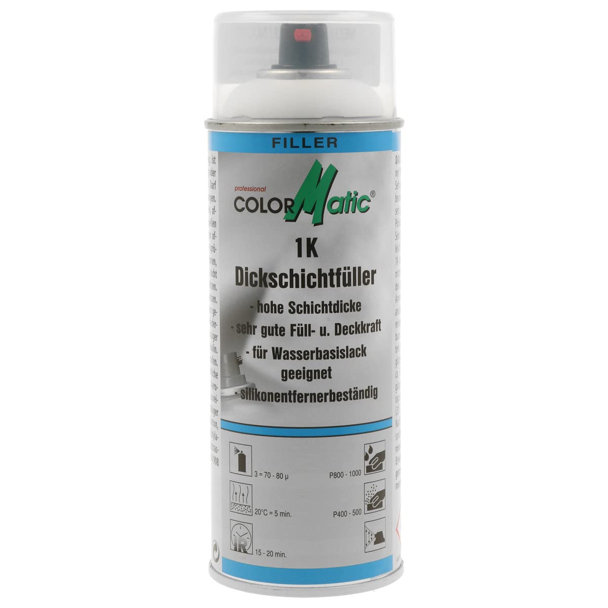 ColorMatic 385568 1K Dickschichtfüller weiß 400 ml