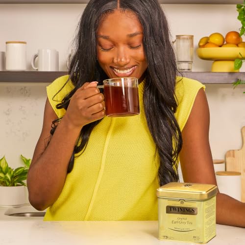 Image of Twinings Earl Grey Loose Leaf Black Tea with Bergamot, 17.64 oz Tin(1 Pack)