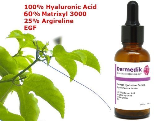 60% MATRIXYL 3000, 25% ARGIRELINE, HYALURONIC ACID, EFG SERUM, Anti Wrinkle Boost Collagen 1oz
