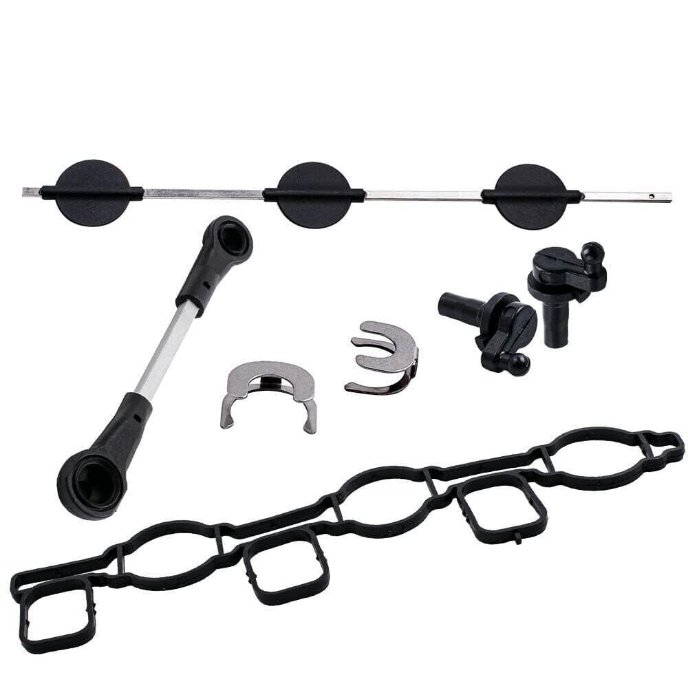 Kit de reparación de aletas de remolino colector de admisión para A4 A5 A6 Q5 Q7 2.7 3.0 TDI V6 059129712BC 059129711AG 059129712BE 059129711AF 059129712E 059129712BQ 059129712BL