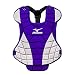 Mizuno Samurai Fastpitch Softball Chest Protector, Navy/Grey