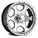 Ultra Rogue 16 Machined Black Wheel / Rim 7x150 with a -6mm Offset and a 87 Hub Bore. Partnumber 175-6876U