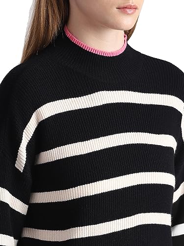 Image of ONLY Striped Round Neck Pullover