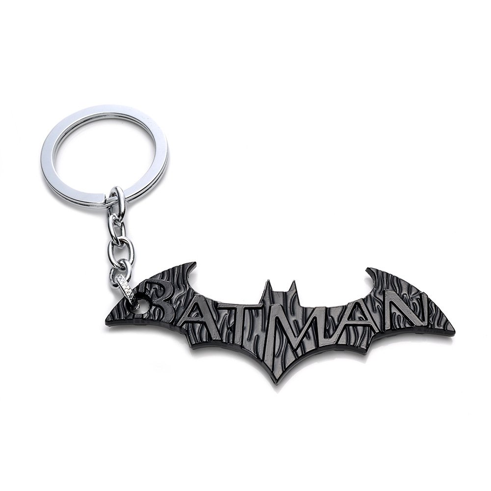 Loveboat TM & DC Comics Movie Bat Man Alloy Metal Bat Mask Dart Keychain