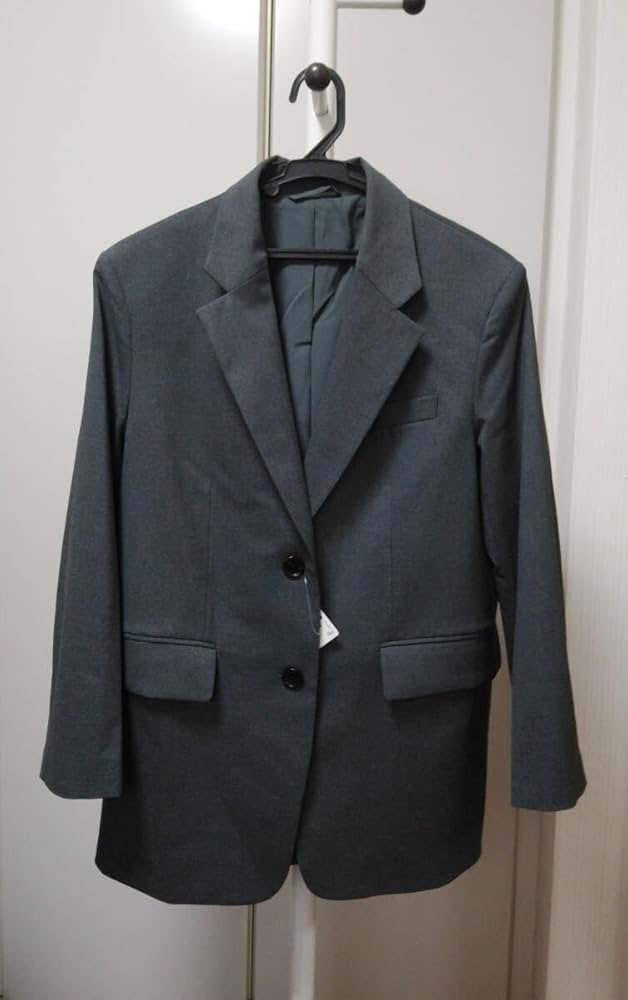 グレー テーラードジャケット Fサイズ オーバーサイズテーラードジャケット(グレー)JK103-GRY-M