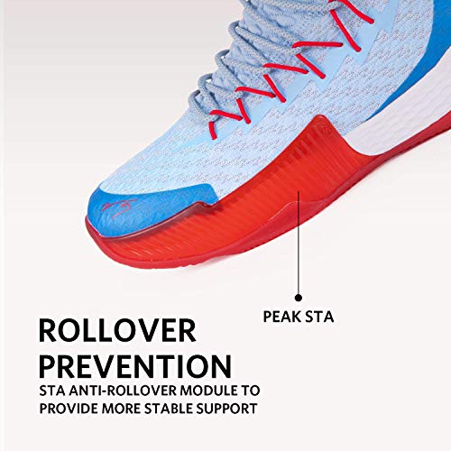 Image of PEAK Mens Basketball Shoes Breathable Sneakers Lou Williams Lightning Professional Anti Slip Sports Shoes for Running, Walking