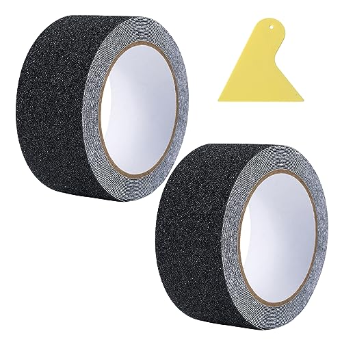 MEGYAD Nastro antiscivolo autoadesivo: 2 pezzi di