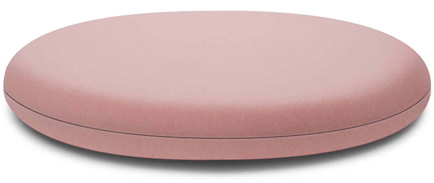 Moismk Pink Round Chair Cushion 40/35/45Cm Seat Cushion Memory Foam Anti-Slip Soft Round Stool Cushion Chair Pad(,Diameter: 40Cm)
