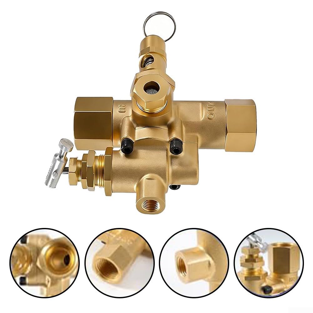 Pilot Check Valvola di scarico 49816283C progettata per compressore d'aria a gas T30 adatto a 16V886 16V887 16V890 16V891 20Y778 20Y779 20Y780 3FRU2 3FRU3 3FRU4
