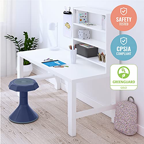 Image of ECR4Kids ACE Active Core Engagement Wobble Stool, 15-Inch Seat Height, Flexible Seating, Navy