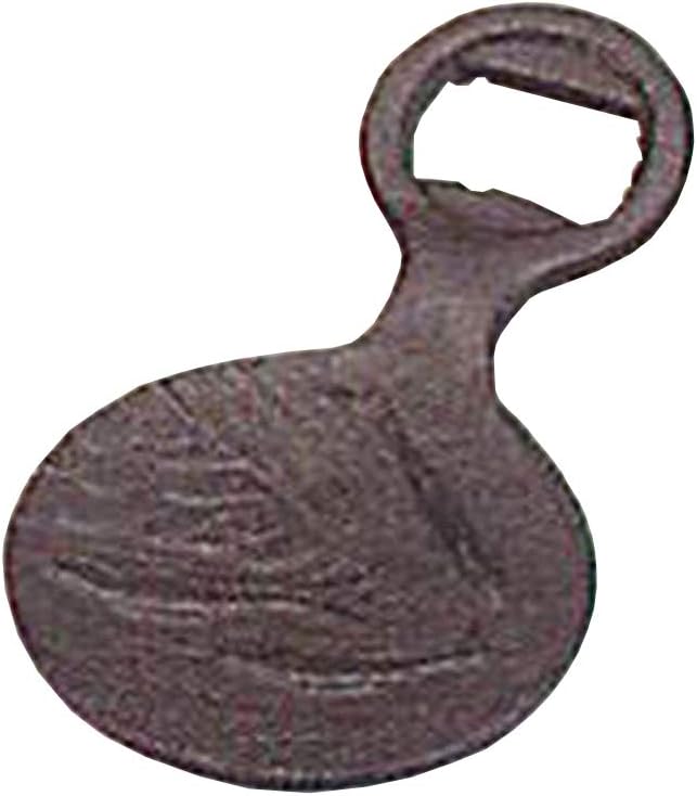 Oisei 10-16 Bottle Opener, Brown, 4.9 x 2.8 x 0.2 inches (12.5 x 7.0 x 0.5 cm), Ayu Nambu Ironware, Made in Japan