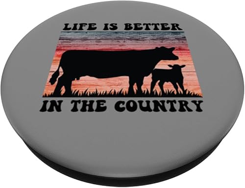 Miniatura 2 de LIFE IS BETTER IN THE COUNTRY - Fun Farm And Ranch PopSockets Standard PopGrip