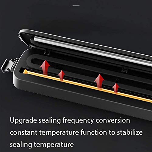 Vacuum Sealer Machine, Food Fresh Preservation Huishoudelijke automatische vacuümverdichtingsmachine kleine plastic… - Afbeelding 4