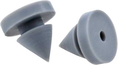 Miniatura 3 de Silenciadores de puerta de salida de bisagra de 1/2 pulgada de diámetro, silenciadores de puerta de salida para clavos pesados anticolisión de