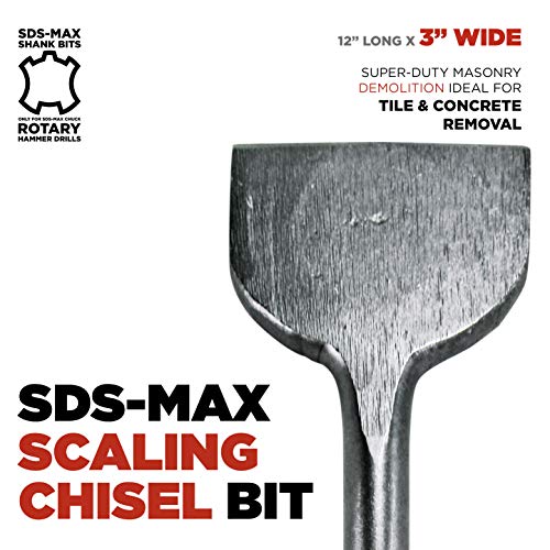 Spatule SDS MAX 300 mm / 80 mm - vue 4