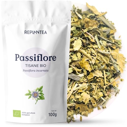 REPLANTEA Tisane de Passiflore Bio 100g (50 Tasses) | Infusion Pa...