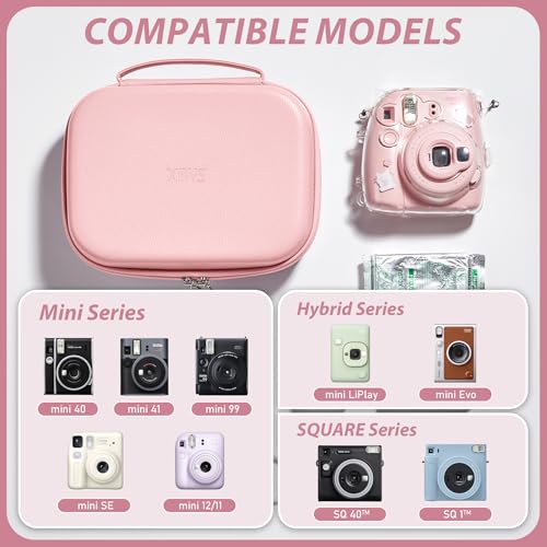 Maleta rígida para cámara Fujifilm Instax Mini portátil miniatura 3