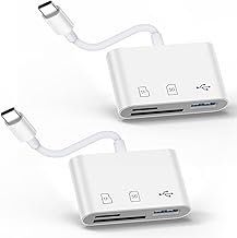 USB C SD Card Reader for Google Pixel 9A 9 Pro 8 Pro 7 Pro 8A 7A 6A 5A,Type C MicroSD Android Digital Camera Card Adapter USBC SD Memory Card Reader Adapter for Samsung Galaxy S25 Ultra S24 FE S23 A16