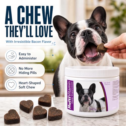 Image of Healthy Breeds French Bulldog All in One Multivitamin Soft Chew 120 Count