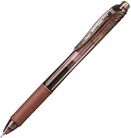 Caneta Energel X Pentel 0.5mm Marrom Retrátil