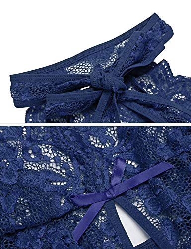 Image of Ababoon Women One Piece Lingerie Lace Sexy Baby Dolls Teddy Sleepwear