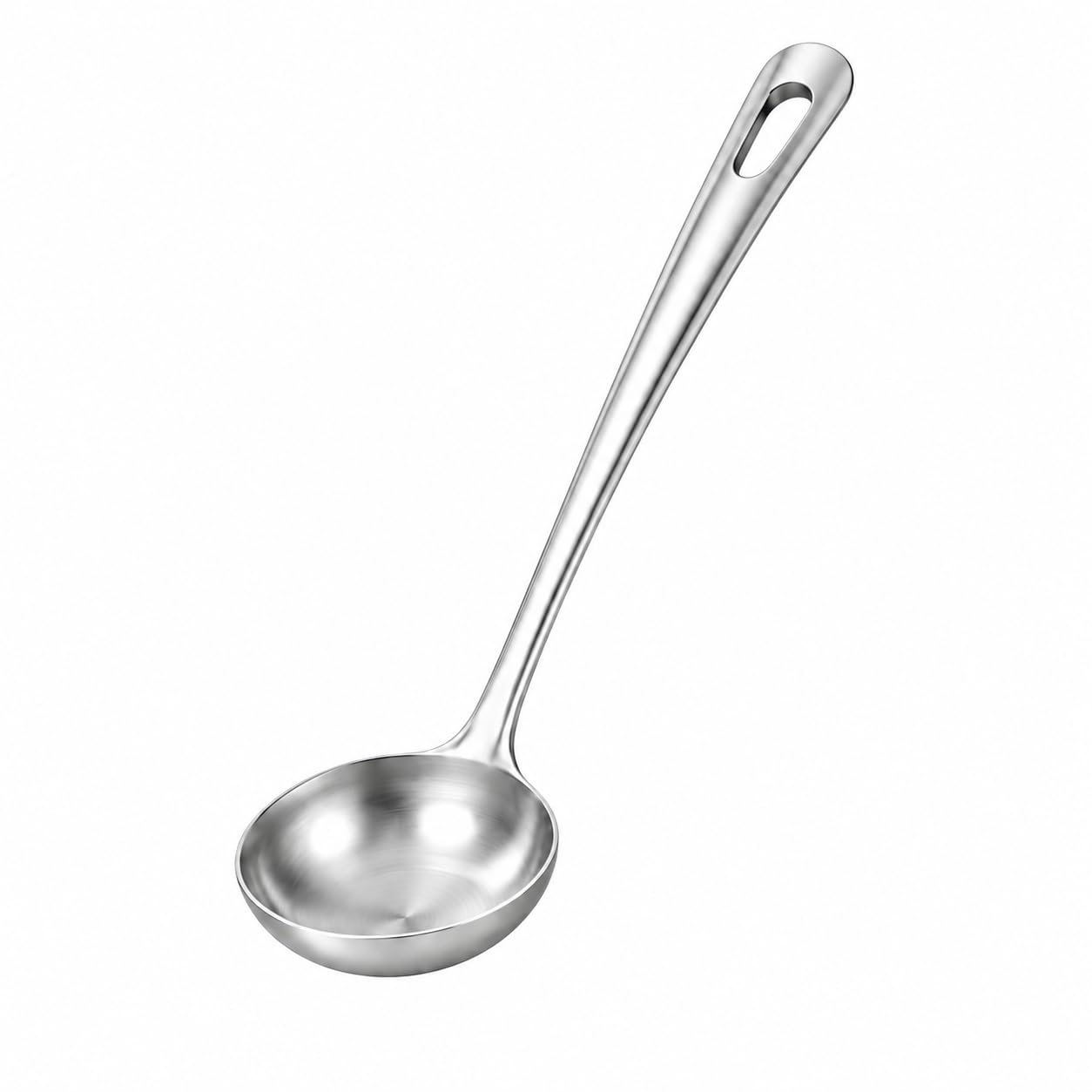 Concha Inox para Feijão 21,5 cm – Aço Inoxidável 304 Premium, Concha Funda Resistente