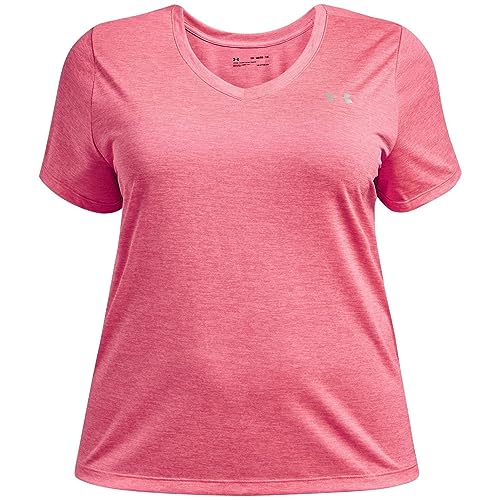 Image of Under Armour Plus Size Tech Solid Short Sleeve V-Neck