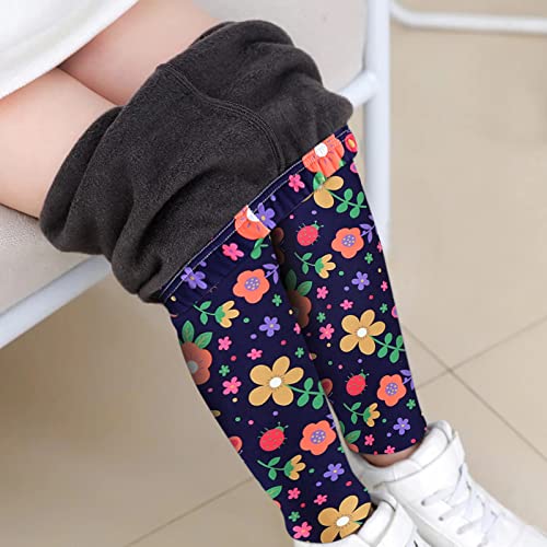 Toddler Baby Boy Girl Basic Plain Quilted Pants Fleece Lined Sweatpants Comfy Cotton Toddler Fleece3