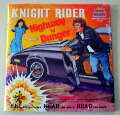 Knight Rider: Highway to Danger (Vintage 1984 Book w/ 33