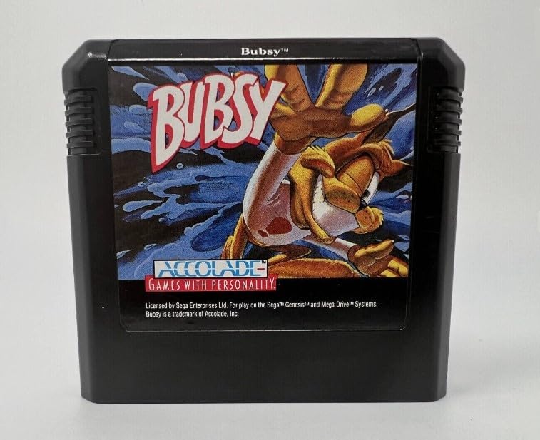 Bubsy - Sega Genesis (Renewed)