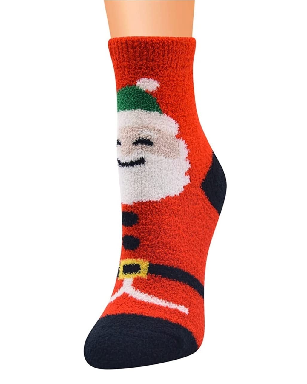 Calcetines Cómodos 10 Pares De Calcetines Térmicos Esponjosos Para Mujer, Tubo Medianos Con Forro Polar Peludos Súper Suaves Y Acogedores Suaves Reforzada