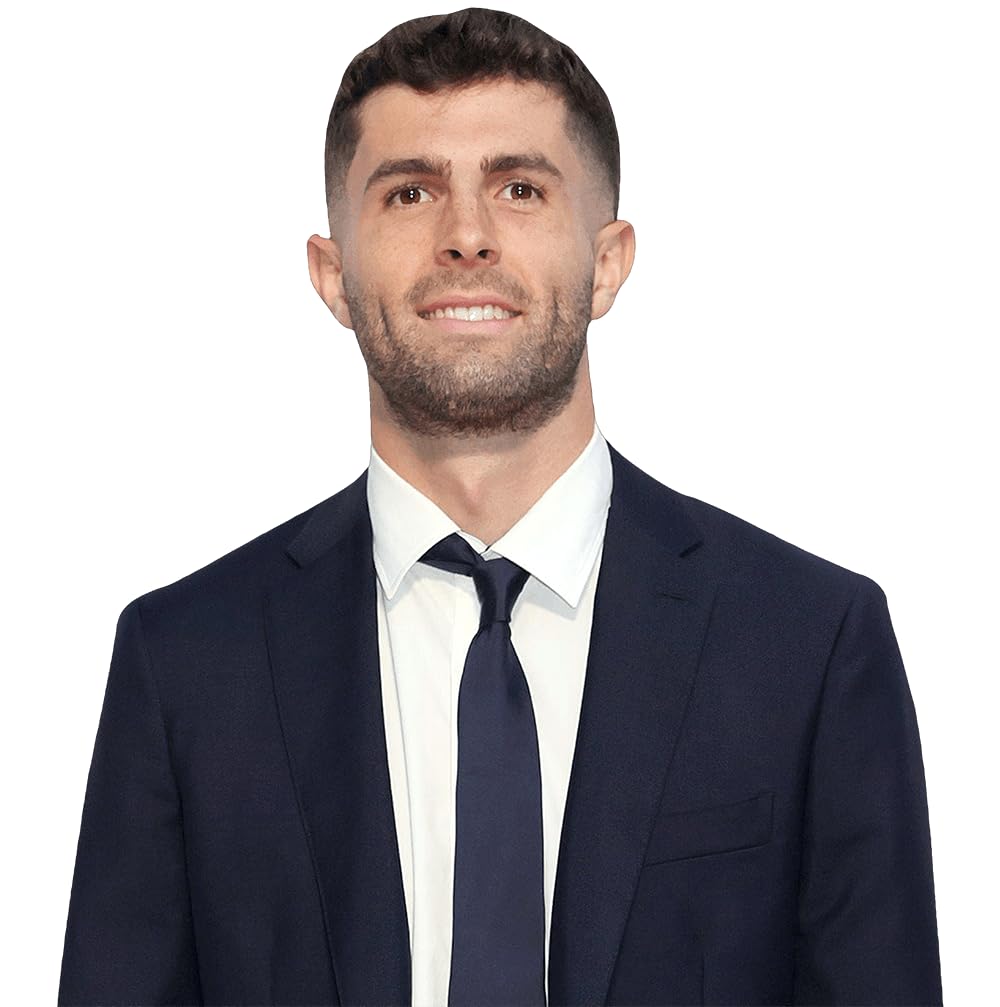 Celebrity Cutouts Lifelike Christian Pulisic (Suit) Half Body Buddy Cutout