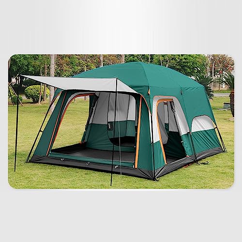 Carpa de camping familiar portátil para 8-12 personas miniatura 2
