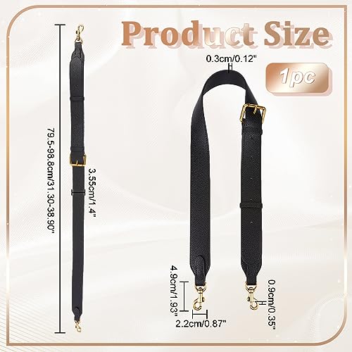 WADORN Genuine Leather Handbag Strap - Image 2
