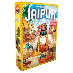 Jaipur Board Game (New Edition) – Fast-Paced Duel of Merchants! Strategic Trading and Market Gameplay for Kids & Adults, Ages 10+, 2 Players, 30 Minute Playtime, Made by Space Cowboys