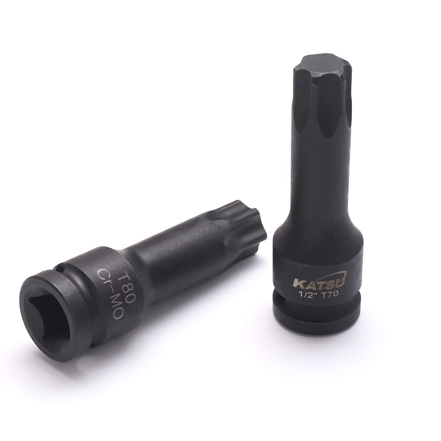 Set Chiavi A Bussola Profonda 3/4 KATSU - 8 Pezzi Da 22mm A 41mm - Acciaio Cromo Molibdeno Per Meccanica - Foto 8