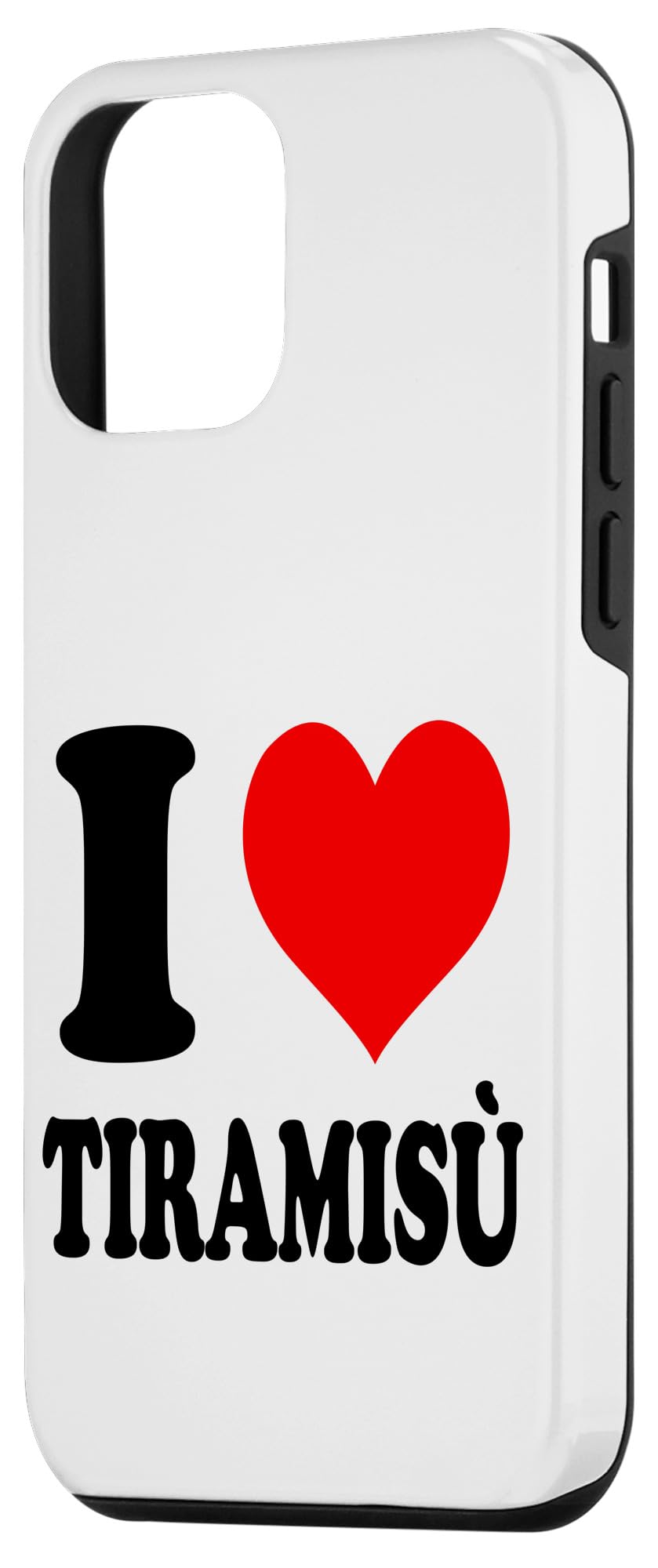 iPhone 12 mini I Love Tiramisù Tiramisu Case - Image 2