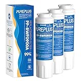 PUREPLUS UKF8001 Refrigerator Water Filter Replacement for Maytag UKF8001P, EDR4RXD1, Everydrop Filter 4, PUR 4396395, Puriclean II, UKF8001AXX-200, UKF8001AXX-750, RWF0900A, RFC0900A, 469006, 3Pack