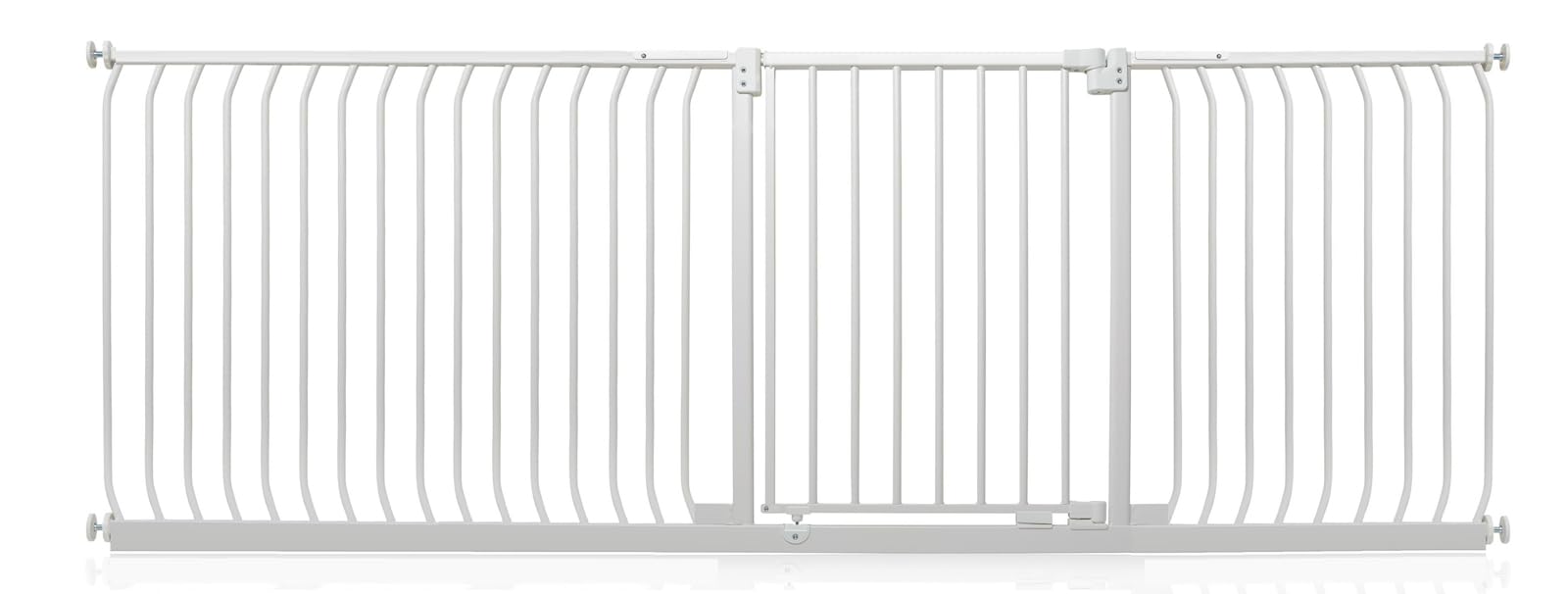 Safetots Elite Pressure Narrow Safety Gate, 65.5cm - 74.5cm, Matt White, Narrow Pressure Fit Stair Gate, Baby Gate for Doors Hallways and Spaces, Safety Barrier, Easy Installation — view 35